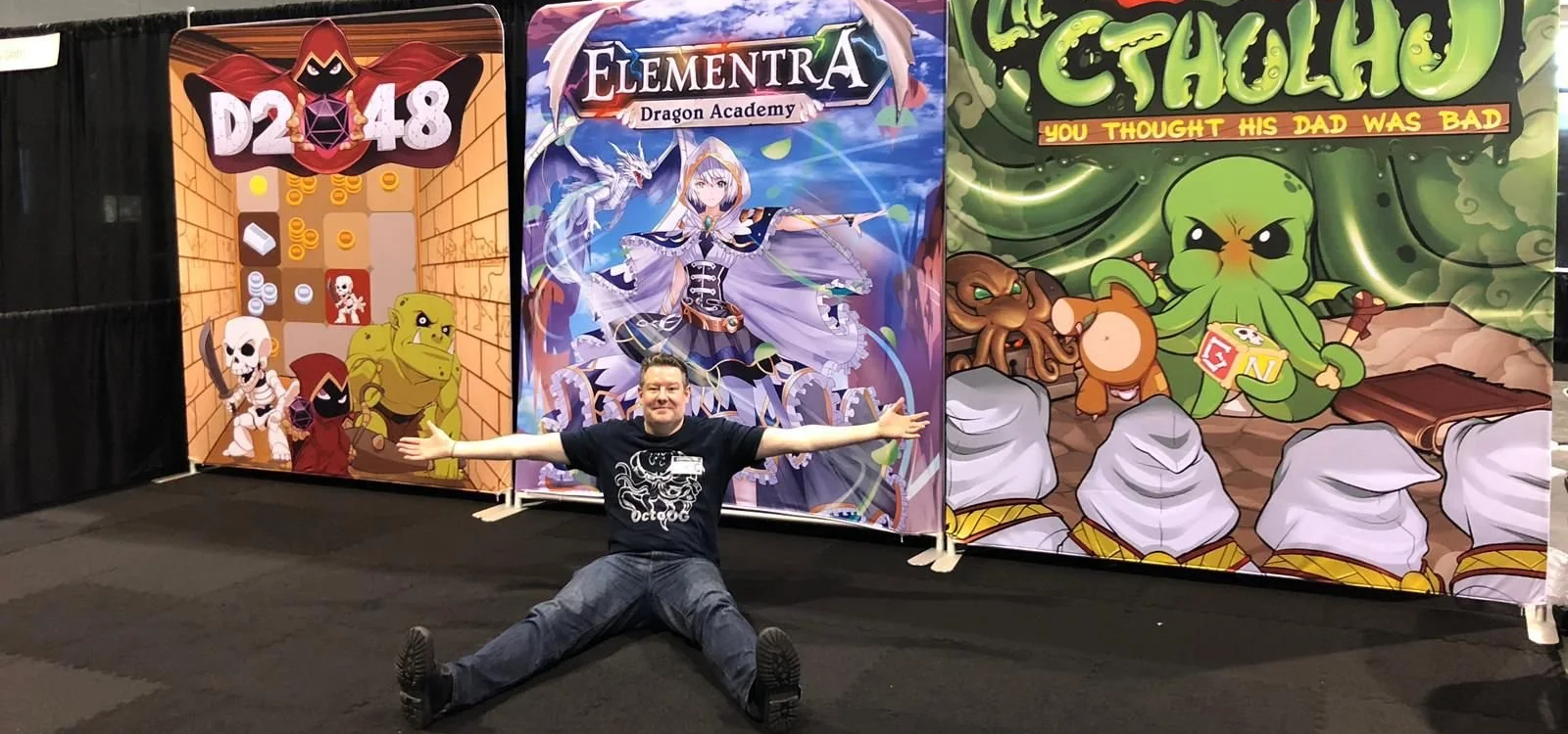 De-Evolution Studios at a gaming convention